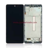              LCD assembly with FRAME OEM for Samsung Galaxy M52 2021 M526 5G 